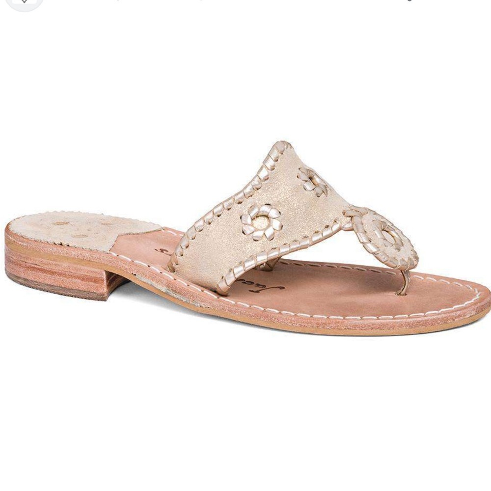 Kim Rogers Beige Floral Sandals